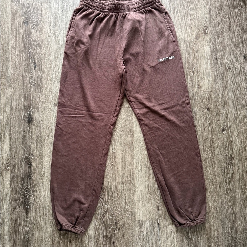 TALENTLESS mens Brown Joggers